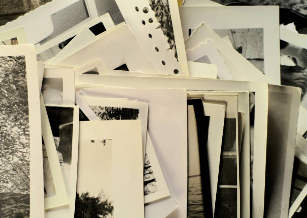 istock Arrangement of Old Photos 155151726