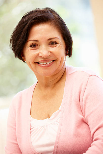 istock Senior Hispanic woman at home 155151962
