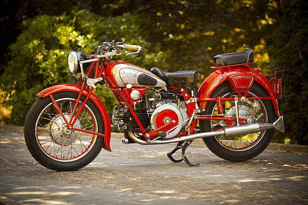 istock vintage italian motorcycle 155152220