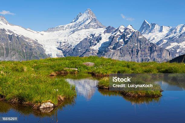 Die Berge Im Sommer Stockfoto und mehr Bilder von Alpen - Alpen, Berg, Berggipfel