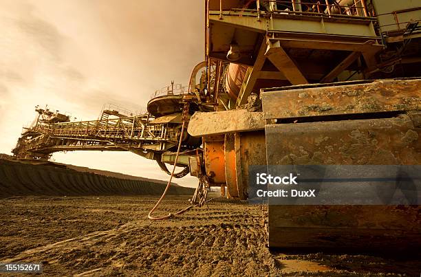 Broca De Mineração Pesada Máquina - Fotografias de stock e mais imagens de Ao Ar Livre - Ao Ar Livre, Armação de Construção, Aço