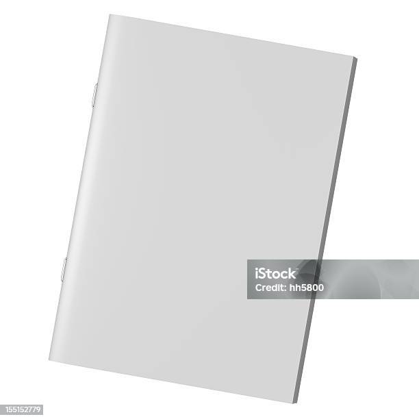 Revista Brochura Do Livro Em Branco - Fotografias de stock e mais imagens de Revista - Publicação - Revista - Publicação, Brochura, Capa de Livro