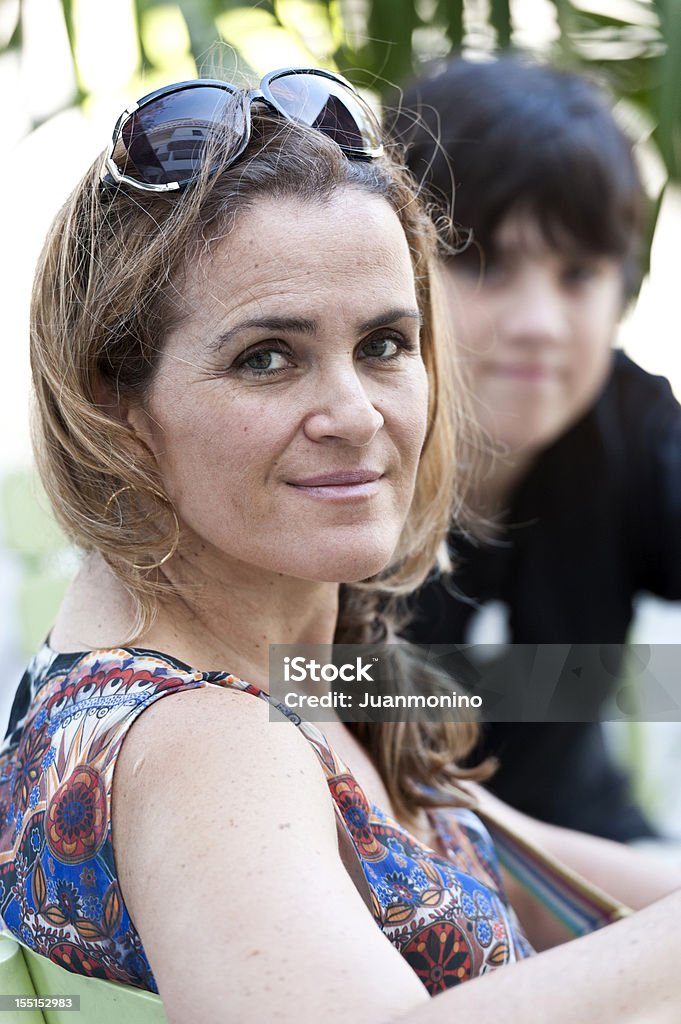 Mutter und Sohn - Lizenzfrei 40-44 Jahre Stock-Foto