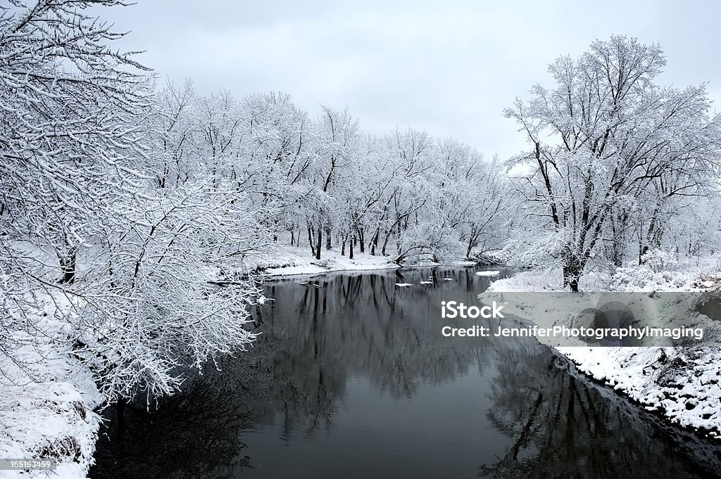 Paisaje de invierno - Foto de stock de Invierno libre de derechos