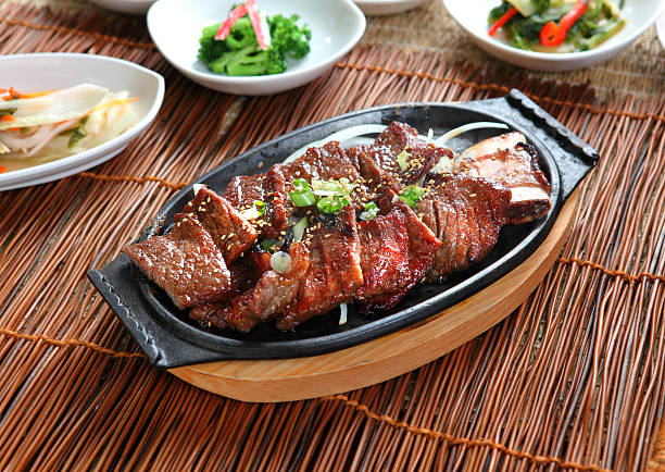 Galbi  banchan stock pictures, royalty-free photos & images