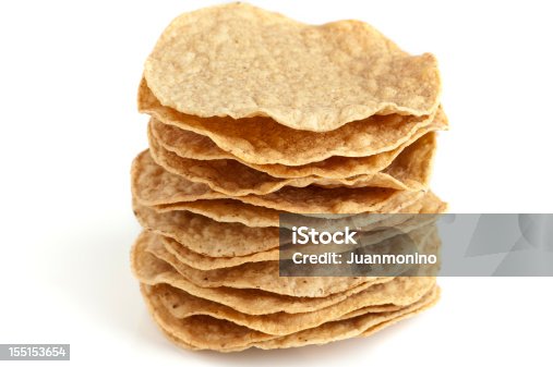 istock Stack of Mexican Tostadas 155153654