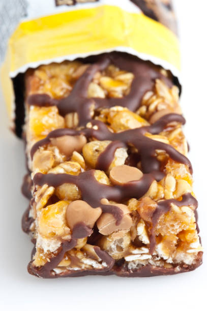 istock Chocolate and peanut butter energy bar 155153679
