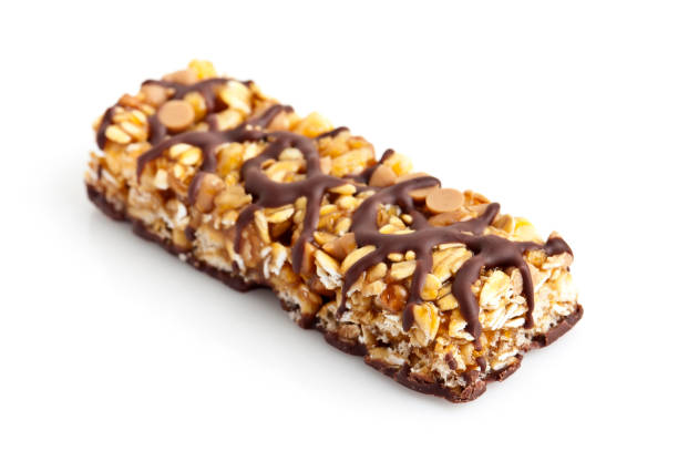 istock Chocolate and peanut butter energy bar 155153756