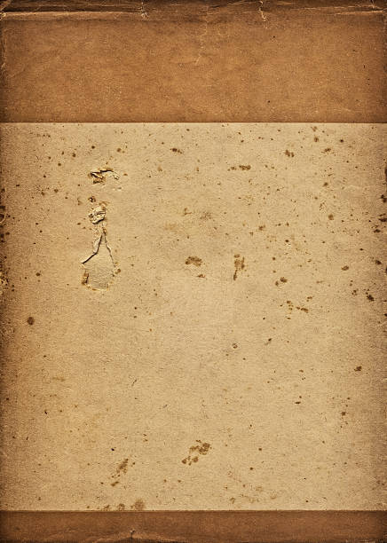 istock High Resolution Antique Book Jacket Mottled Torn Vignette Grunge Texture 155153985