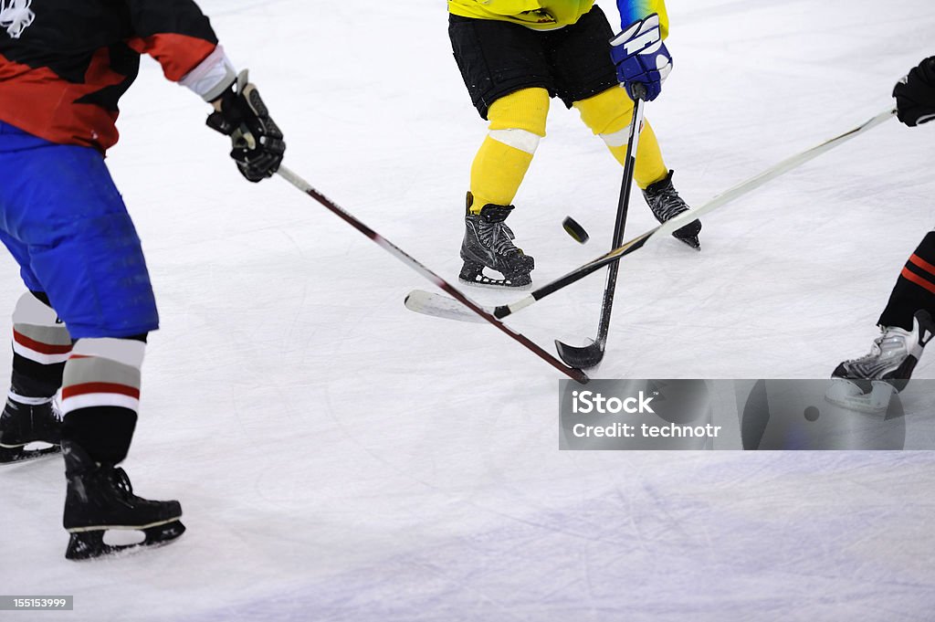 Ice hockey action  Hockey Stock Photo