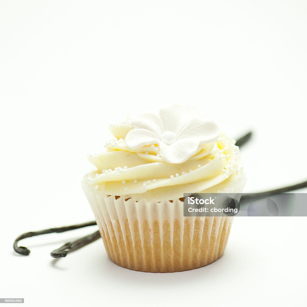 Wanilia Cupcake - Zbiór zdjęć royalty-free (Cupcake)