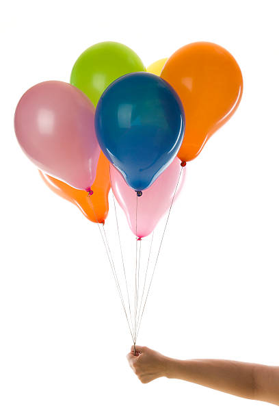 istock hand with colorful balloons 155154441