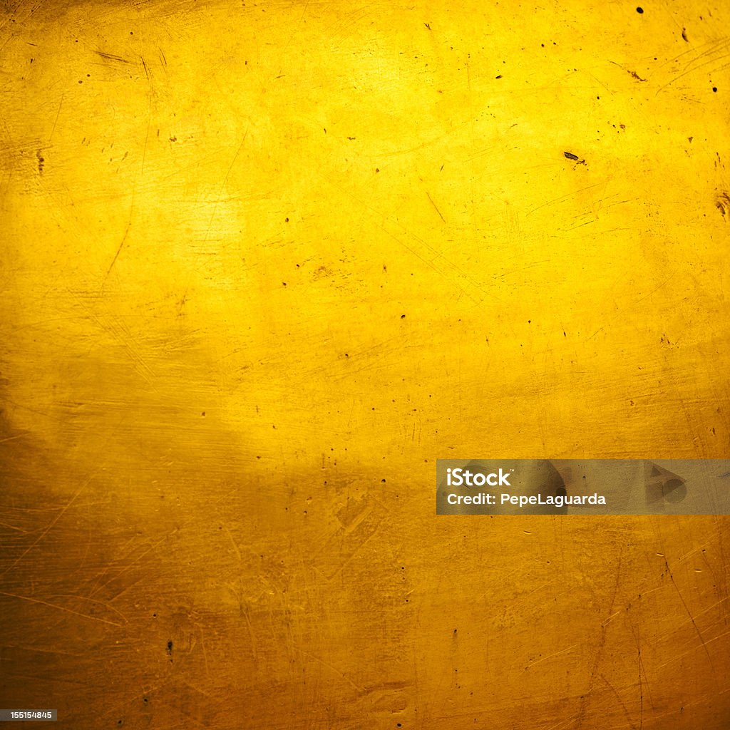 Sfondo: Golden grunge texture - Foto stock royalty-free di Oro - Metallo