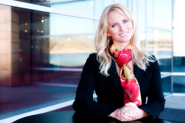 istock Happy Business Woman 155156622