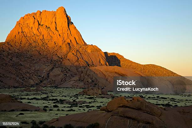 Sonnenaufgang Am Berg Spitzkoppe Stockfoto und mehr Bilder von Afrika - Afrika, Berg, Berg Spitzkoppe