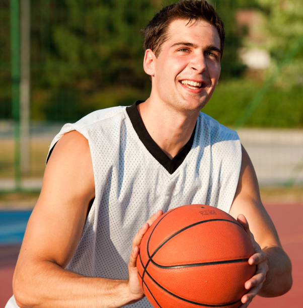 istock Young basketball player concentrating 155157066