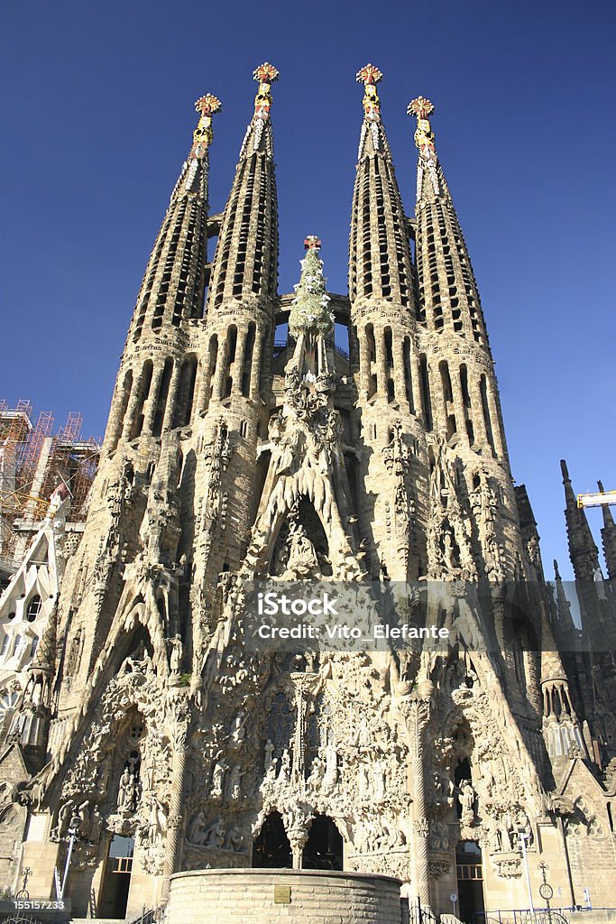 Barcelona - Zbiór zdjęć royalty-free (Sagrada Familia)