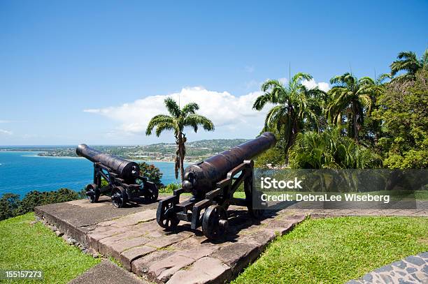 Fort King George Series Tobago Stock Photo - Download Image Now - Tobago, Cannon - Artillery, History