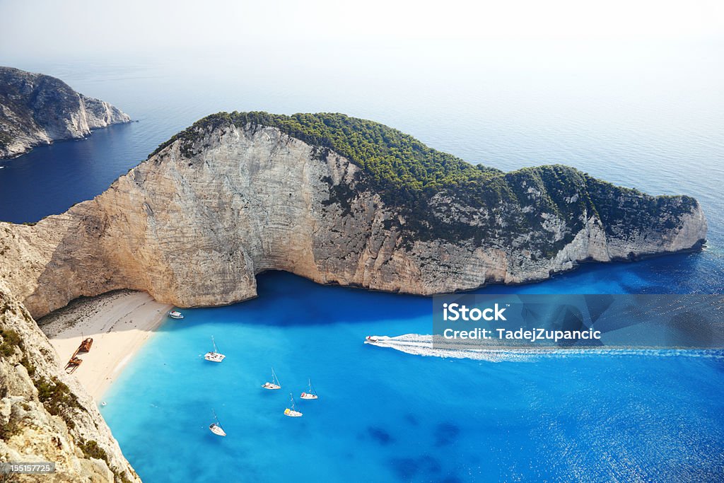 Shipwreck - Lizenzfrei Sakinthos Stock-Foto