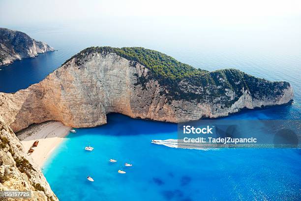 Shipwreck Stock Photo - Download Image Now - Zakynthos, Beach, Bay of Water