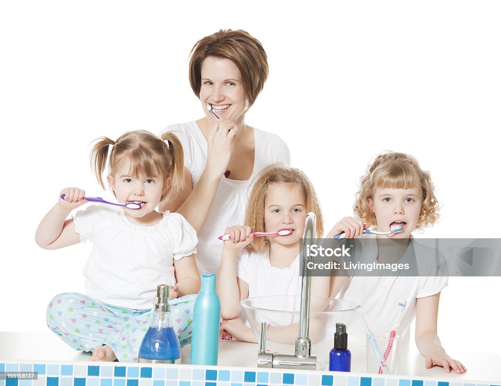 Teeth Brushing  Brushing Teeth Stock Photo