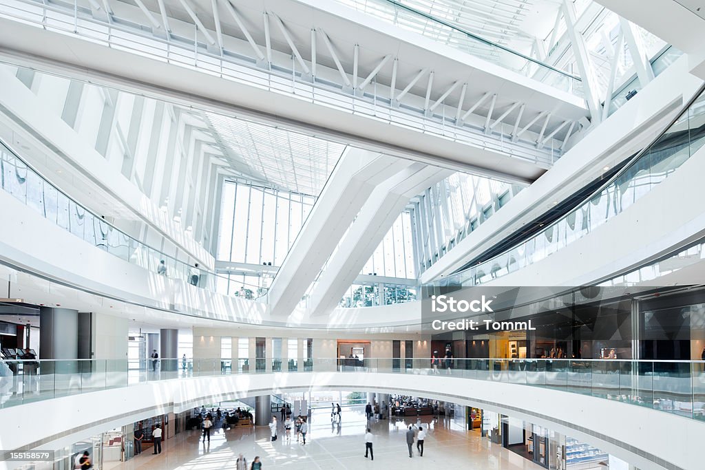 Shopping Mall - Foto de stock de Shopping center royalty-free