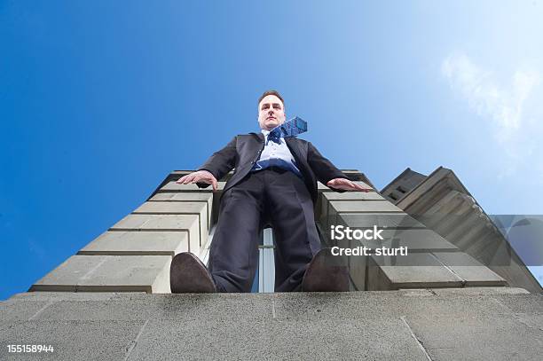 Salto De Negócios - Fotografias de stock e mais imagens de No alto - No alto, Homens, Fobia