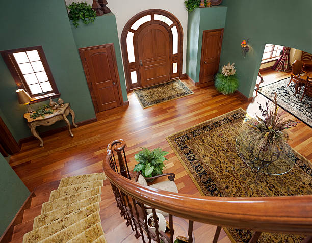 istock Grand Foyer Viewed From Staircase 155159005