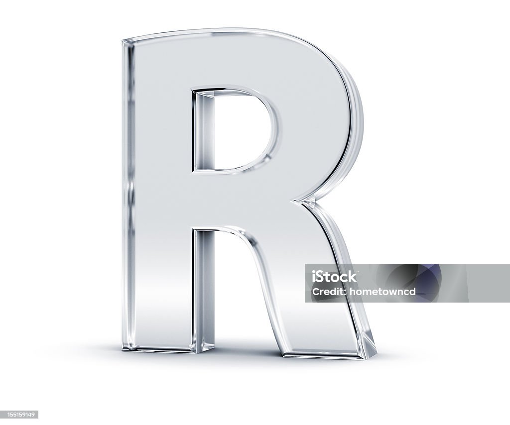 Lettera R - Foto stock royalty-free di Lettera R