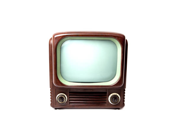 istock Retro tv similar to YouTube icon 155159230