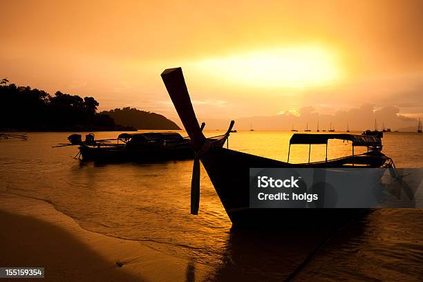 Sunset Beach Koh Lipe Thailand Stock Photo - Download Image Now - Asia, Back Lit, Beach