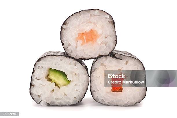 Sushi - Fotografie stock e altre immagini di Sushi - Sushi, Scontornabile, Alimentazione sana