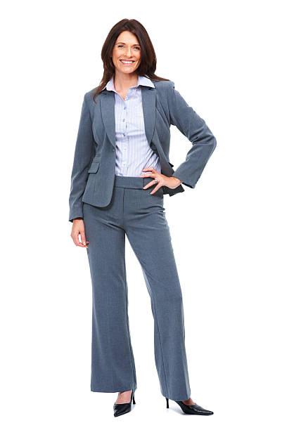 istock Attractive business woman posing 155159942