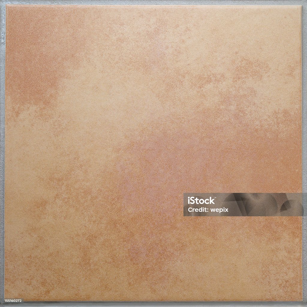 One color albicocche isolato sfondo XL terracotta - Foto stock royalty-free di Pavimento di mattonelle