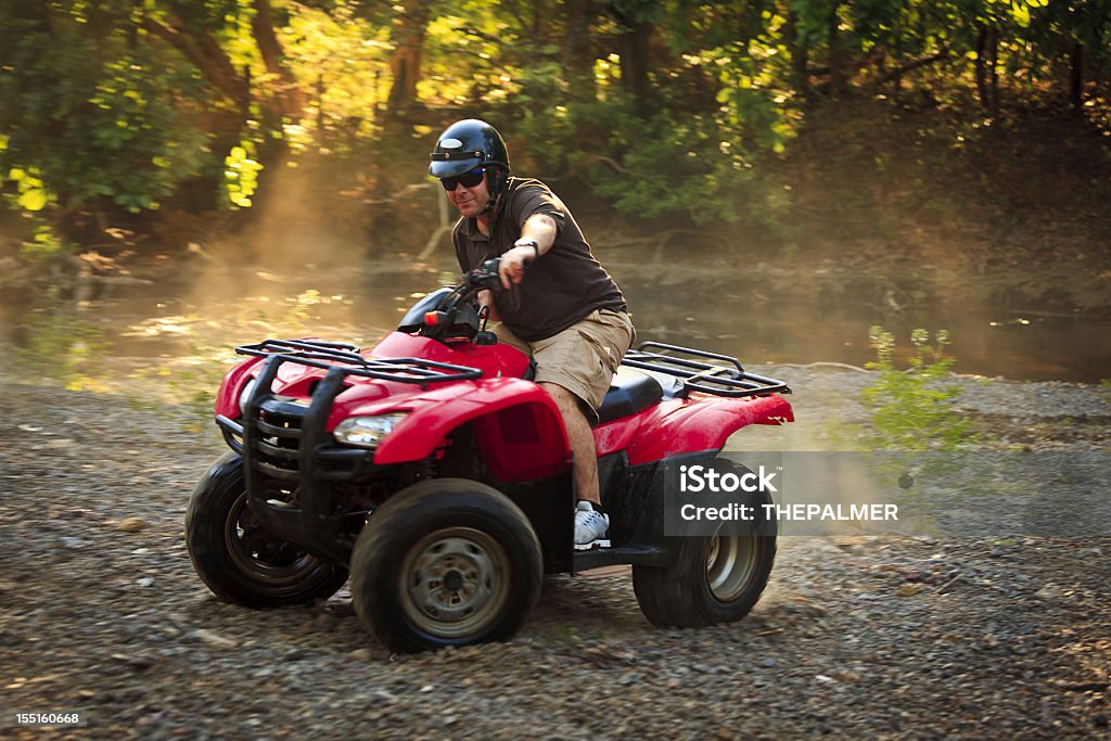 driving 4x4 in costa rica driving four wheelers (atv) in costa rica Quadbike Stock Photo