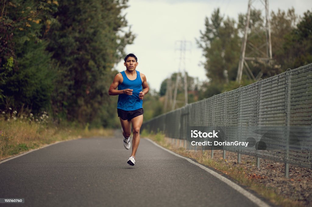 Runner - Foto de stock de Azul royalty-free