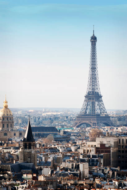istock View of buildings and Eiffel Tower in Paris 155160925