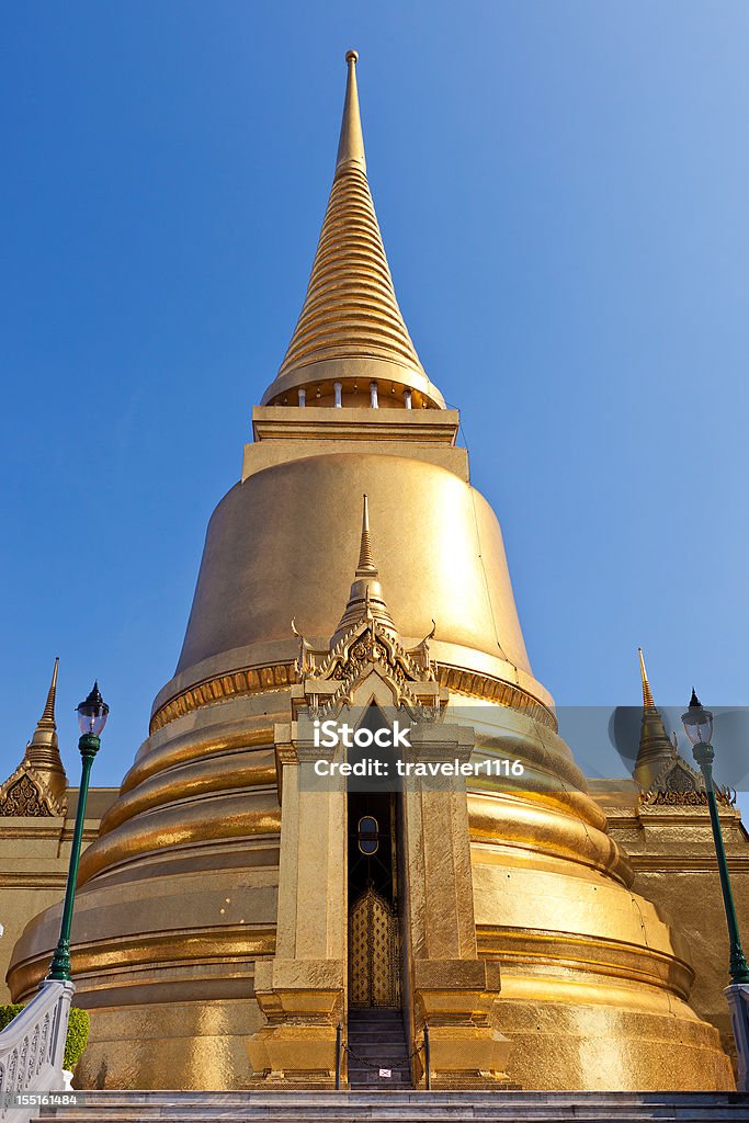 Золотой Ступа - Стоковые фото Бангкок роялти-фри