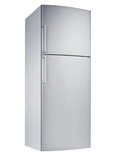 Refrigerator (isolated with clipping path over white background)