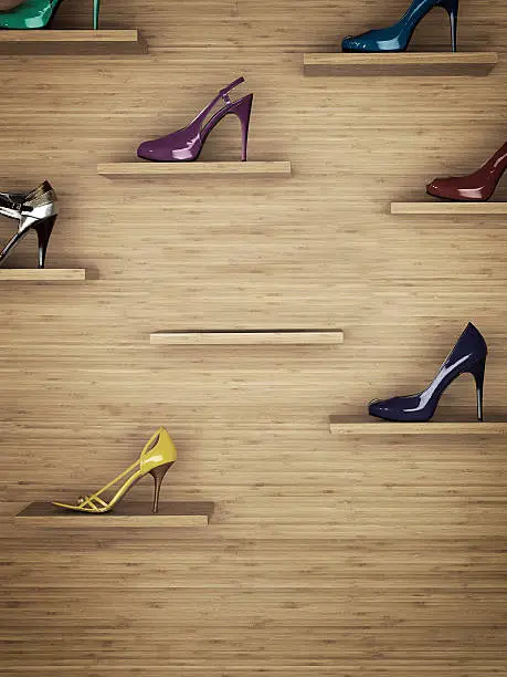 Women shoes rack