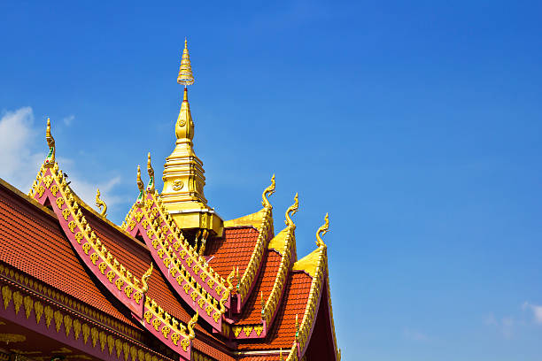 istock thai art roof of temple 155164485