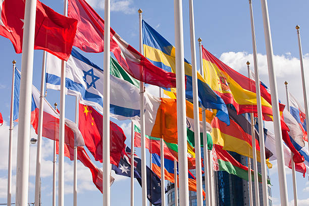 istock National flags of different country 155164634