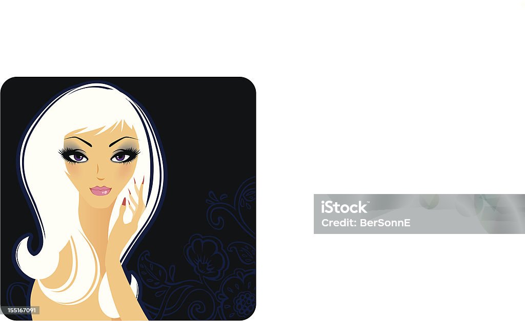 Elegance girl Elegance girl, vector Adult stock vector