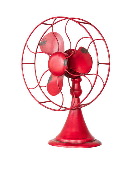 istock Old rustic antique electric fan isolated on white. This has clipping path. 1551676525