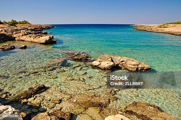 Beautiful Sea Of Porto Selvaggios Coast Stock Photo - Download Image Now - Beach, Beach Holiday, Beauty In Nature