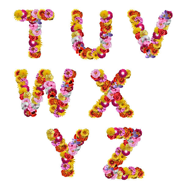 istock alphabet of flowers 155171391