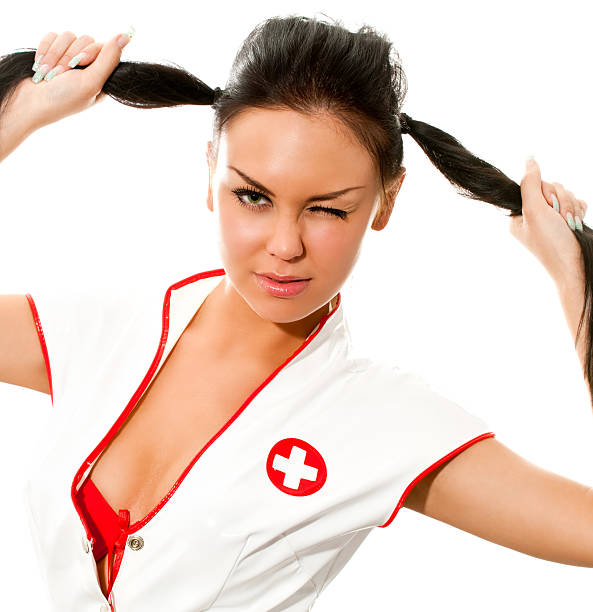 Enfermera sexy - foto de stock