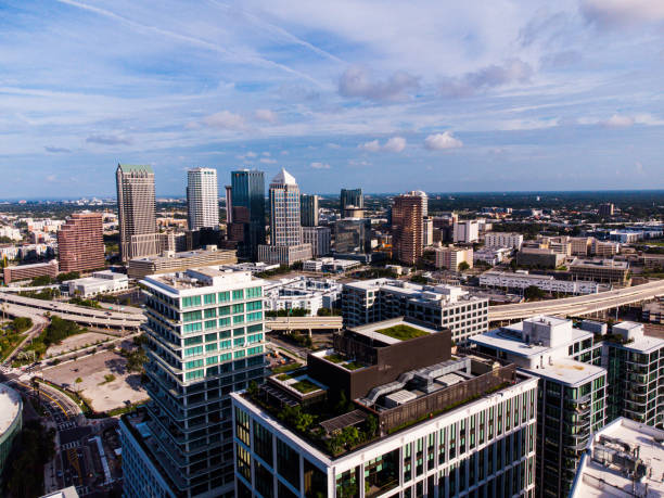 istock Downtown Tampa Florida under cloudy skies 1551720132