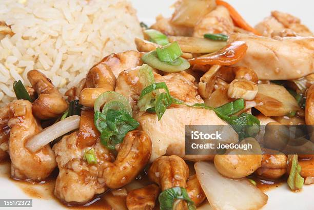 Chinese Chicken With Cashew Nuts Stock Photo - Download Image Now - Cashew, Chicken Meat, Chinese Culture