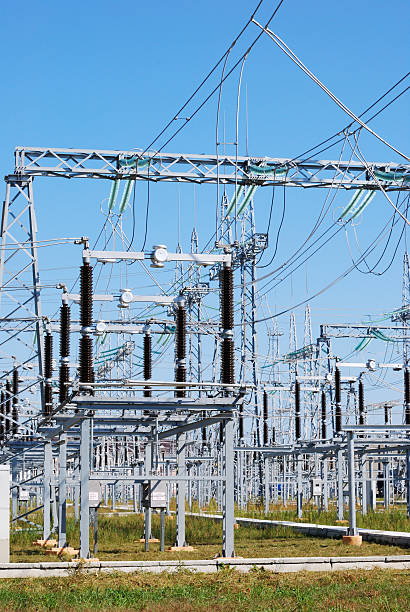 istock Kind on substation of a high voltage 155176134
